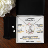 Daughter Eternal Hope Necklace and Earring Set