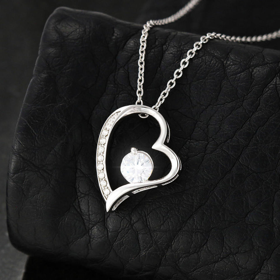 Dad to Daughter - Always be Safe Forever Love Necklace