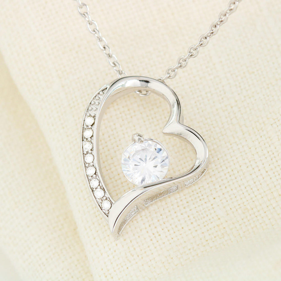 Dad to Daughter - Always be Safe Forever Love Necklace