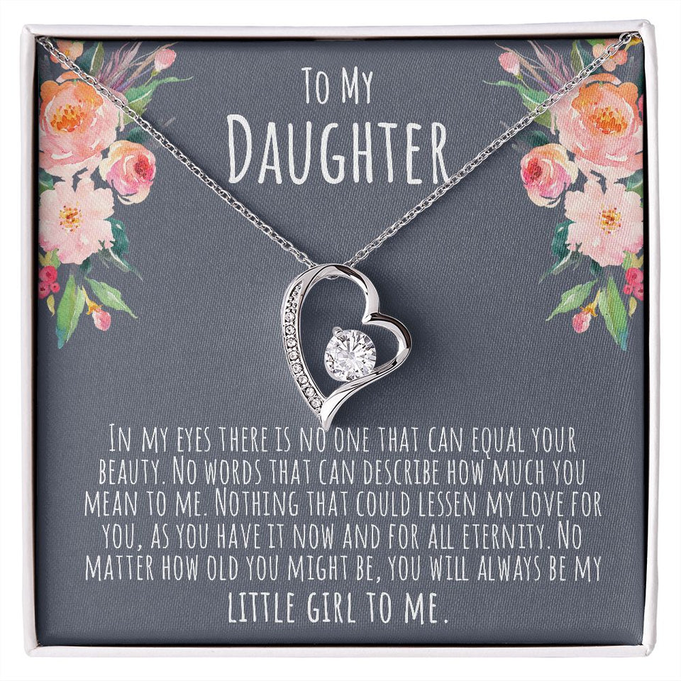 To My Daughter | My Love For You | Forever Love Necklace