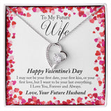 To My Future Wife Valentine's Day Forever Love Necklace
