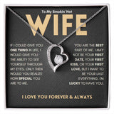 My Smokin' Hot Wife, I'm Lucky To Have You | Gift For Wife | Forever Love Necklace