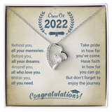 Class Of 2022 - Take Pride In How Far You've Come - Forever Love Necklace