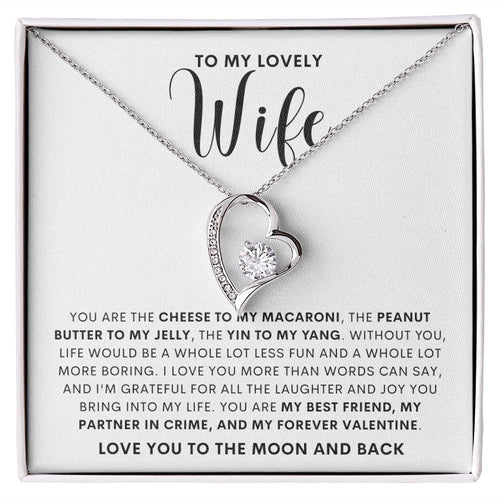 Funny Wife Gift - Forever Love Necklace