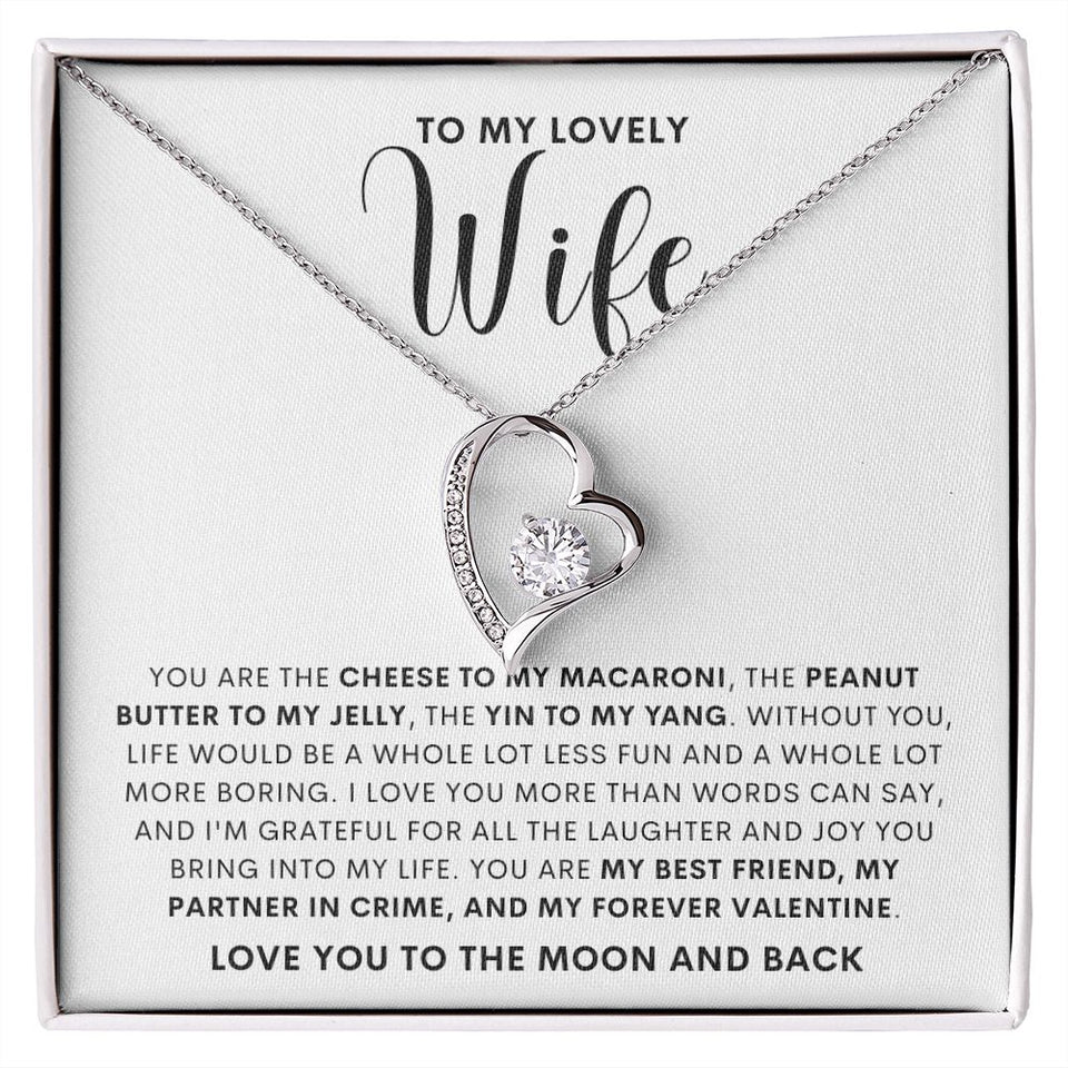 Funny Wife Gift - Forever Love Necklace