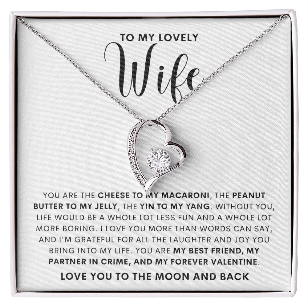 Funny Wife Gift - Forever Love Necklace