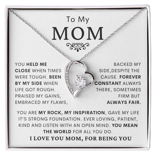 Mom Forever Love Necklace- For Being you