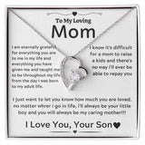 A Forever Love Necklace Gift For Mother's Day