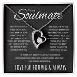 Soulmate If There Is A Time | Valentines Gifts For Soulmate | Forever Love Necklace