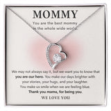 Mommy Forever Love Necklace from Kids, Mommy gift from Husband to Wife from Kids