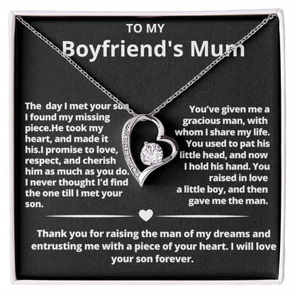 Forever Love Necklace for Boyfriend's Mum Gift For Mom, necklace For Wife, Gift For Mother's Day