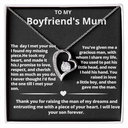 Forever Love Necklace for Boyfriend's Mum Gift For Mom, necklace For Wife, Gift For Mother's Day