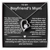 Forever Love Necklace for Boyfriend's Mum Gift For Mom, necklace For Wife, Gift For Mother's Day