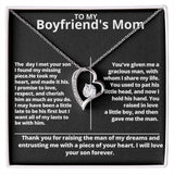 Forever Love Necklace for My Boyfriend's Mom Gift For Mom, necklace For Wife, Gift For Mother's Day
