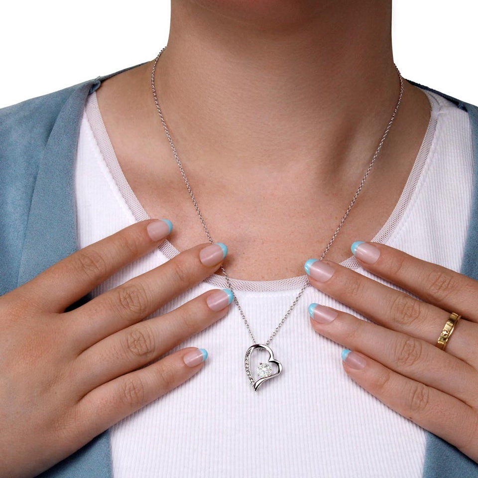Daughter I Hope You, Forever Love Necklace, Perfect Gift For Daughter From Dad