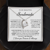 Soulmate Necklace- Hand in Hand Forever Love