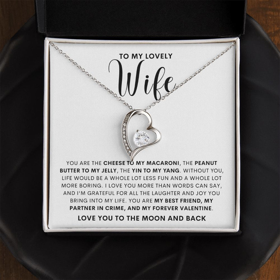Funny Wife Gift - Forever Love Necklace