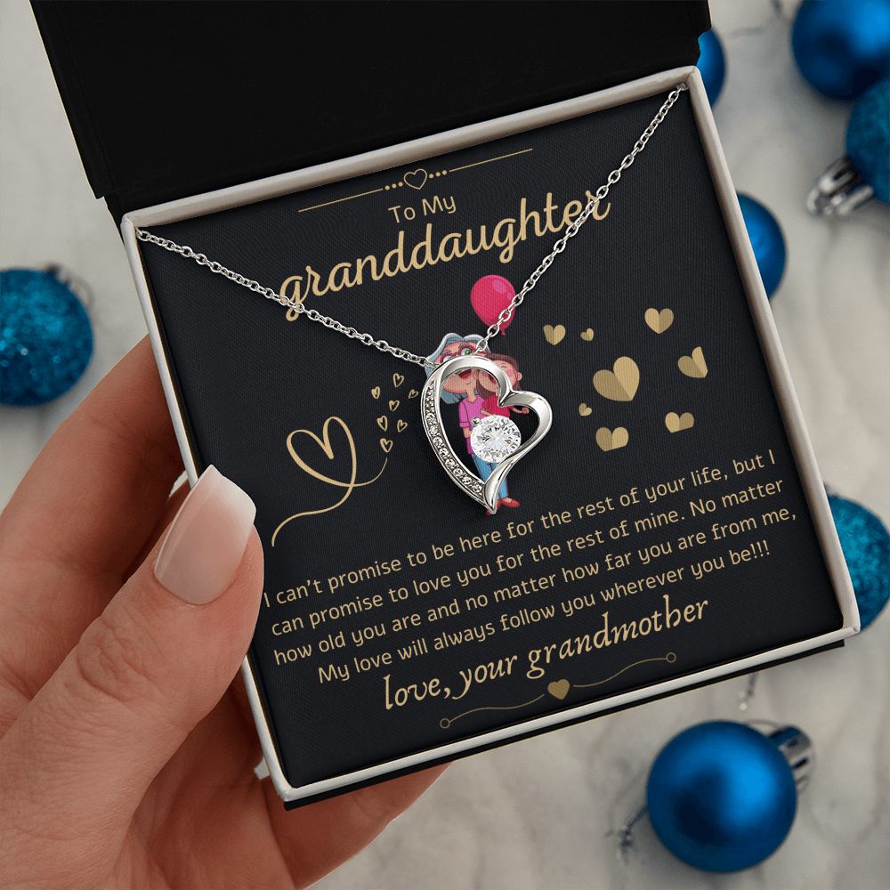 A Beautiful Forever Love Necklace From Grandmother To Granddaughter