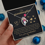 A Beautiful Forever Love Necklace From Grandmother To Granddaughter