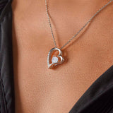 To My Beautiful Girlfriend Forever Love Necklace
