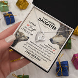 To My Amazing Daughter | Never Forget How Much I Love You | Forever Love Necklace