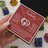 To My Soulmate - I Love You For All That You Are, Forever Love Necklace