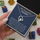 Forever Love Necklace Gift to Daughter Gift For Mom, necklace For Wife, Gift For Mother's Day
