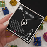 Forever Love Necklace, Gift to Wife Gift For Mom, necklace For Wife, Gift For Mother's Day