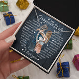 Wife Falling In Love With You, Forever Love Necklace, Gift For Wife From Husband