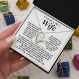 To My Beautiful Wife | Meeting You Was Fate | Forever Love Necklace