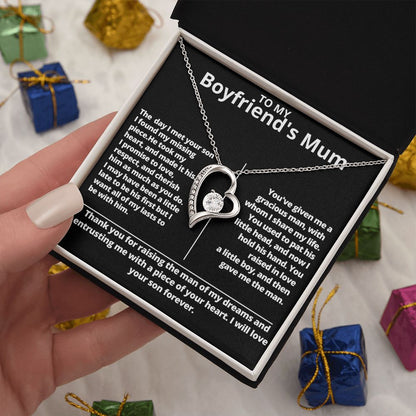 Forever Love Necklace Gift for Boyfriend's Mum Gift For Mom, necklace For Wife, Gift For Mother's Day