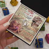 To My Wife From Husband | Never Forget That I Love You | Forever Love Necklace