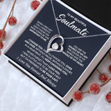 Soulmate I Choose You, Forever Love Necklace, Romantic Gift For Your Soulmate