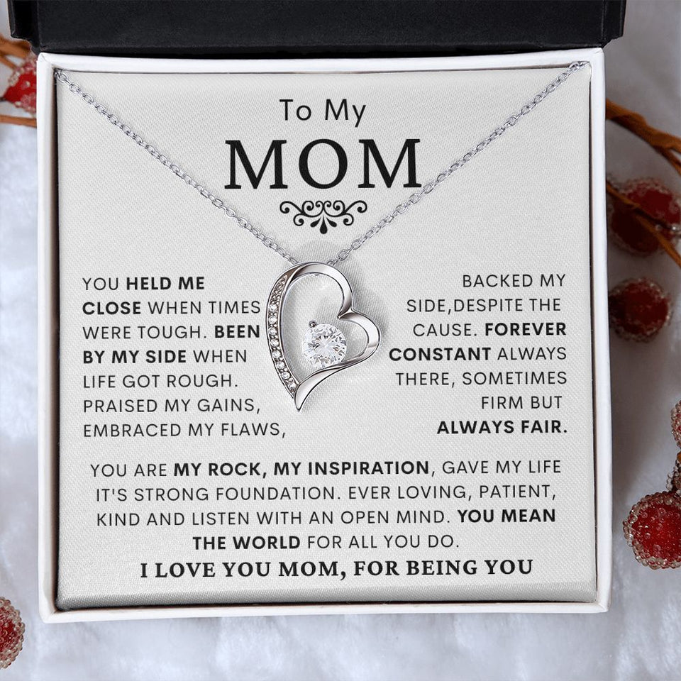 Mom Forever Love Necklace- For Being you