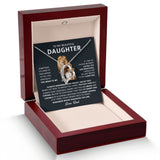 Daughter You Mean To Me, Forever Love Necklace, Best Gift For Daughter From Dad