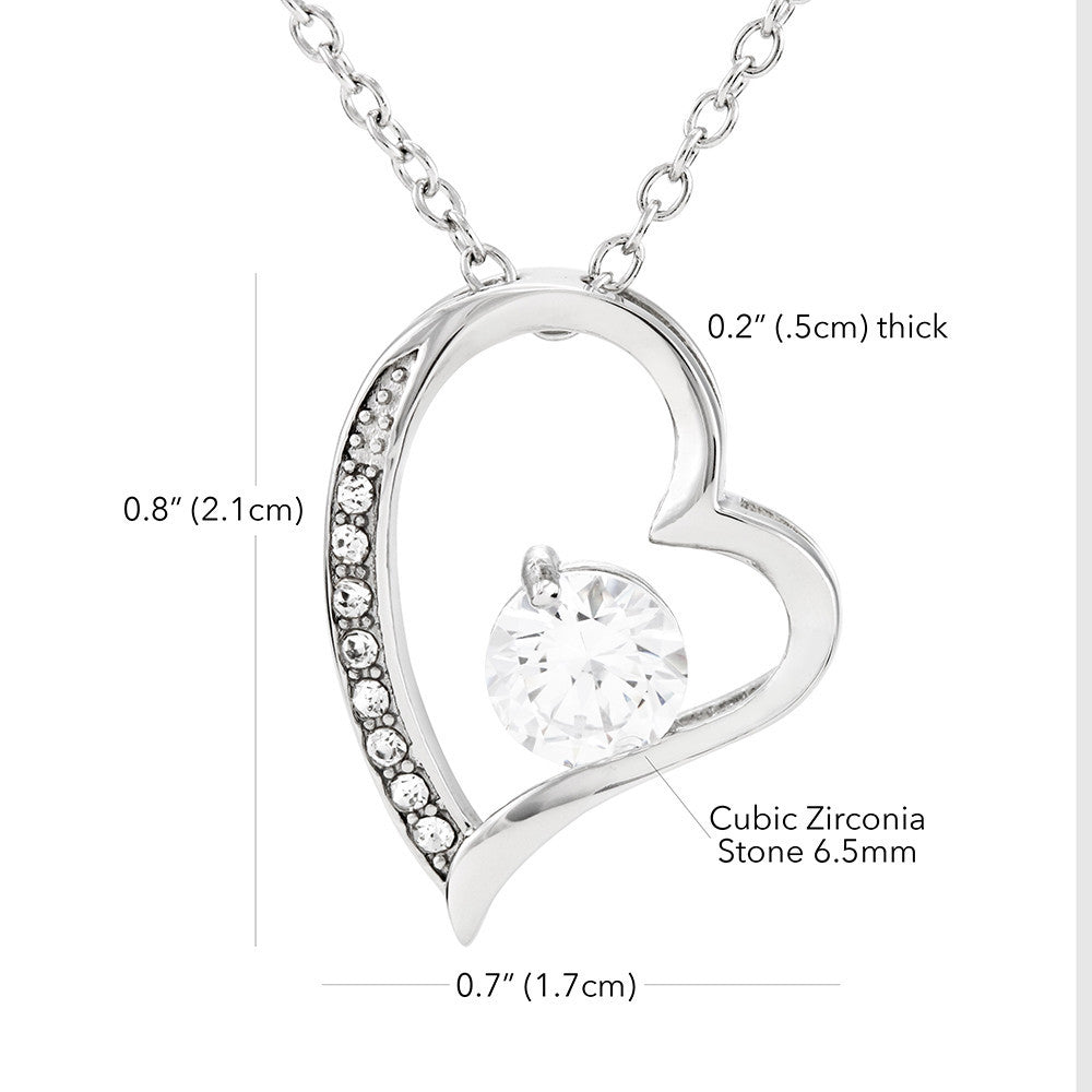 To Mom Forever Love Necklace-From Son