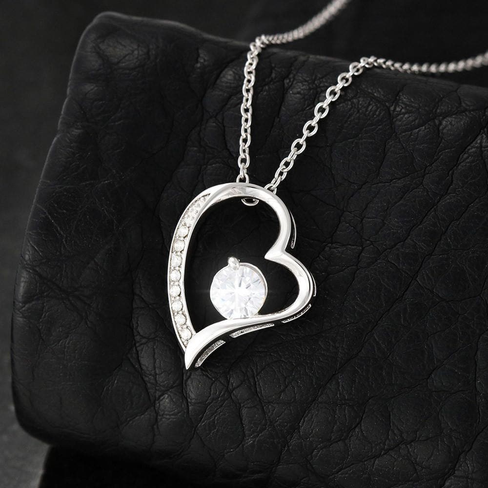 To My Daughter from Mom Valentine's Day Forever Love Necklace