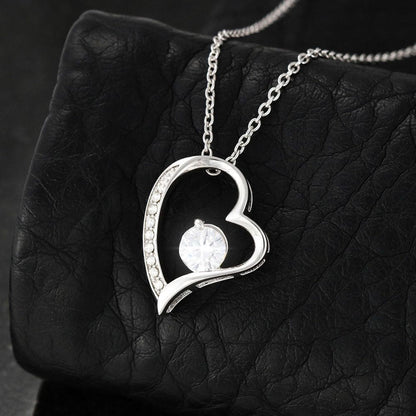 To My Daughter from Mom Valentine's Day Forever Love Necklace