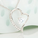 All Of My Life - For Mother Of The Bride Forever Love Necklace