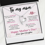 Namashops - Forever Love Necklace - To My Mom - Forever Love - We Have a Special bond, Gift For Wife, For Mom, Gift For Christmas, Birthday