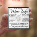 Forever Love Necklace For My Future Wife Gift For Mom, necklace For Wife, Gift For Mother's Day