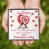 A  Forever Love Necklace To Happy Valentine's Day For Your Soulmate