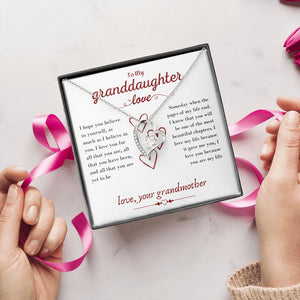 A Beautiful Forever Love Necklace Gift From Grandmother To Granddaughter
