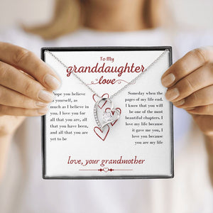 A Beautiful Forever Love Necklace Gift From Grandmother To Granddaughter