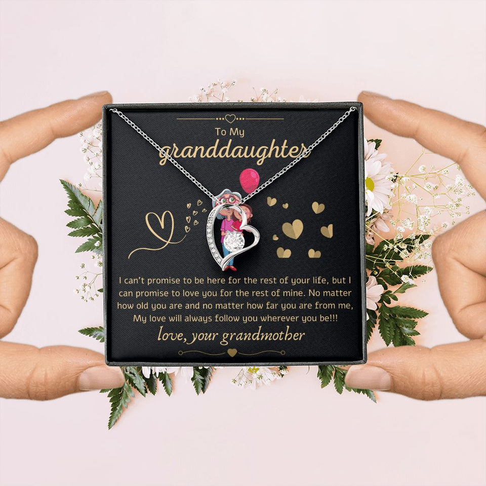 A Beautiful Forever Love Necklace From Grandmother To Granddaughter