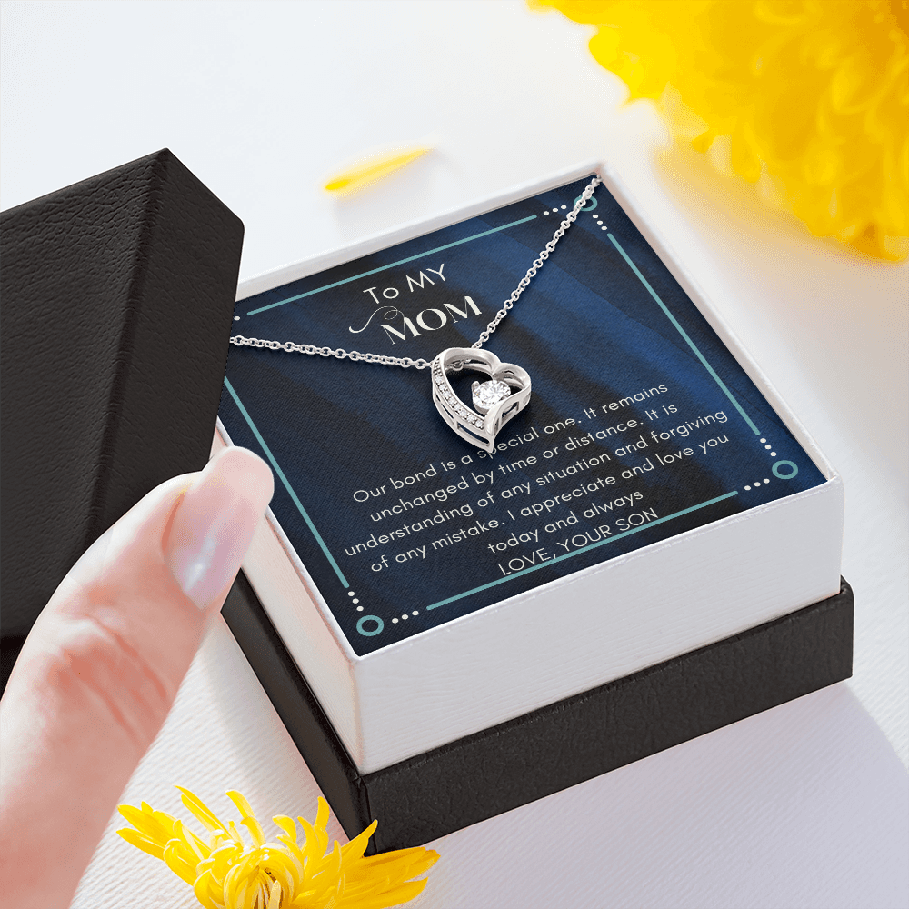 To Mom Forever Love Necklace-From Son