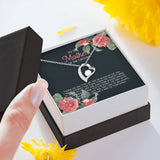 Raising The Man Of My Dreams - Gift For Mother Of The Groom Forever Love Necklace