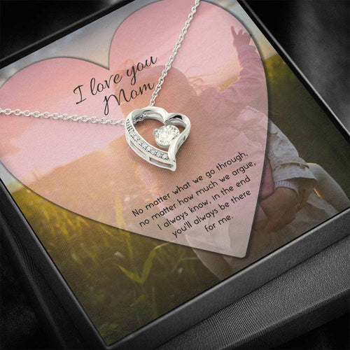 To Mom No Matter What Forever Love Necklace