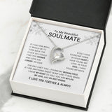 To My Beautiful Soulmate | I Have Found My Mate | Forever Love Necklace