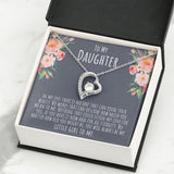 To My Daughter | My Love For You | Forever Love Necklace